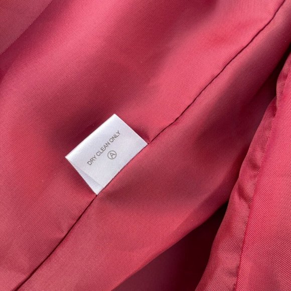 Bamboo Traders Women Jacket Red Faux Leather Man Made Material Coat Size M - Picture 6 of 7